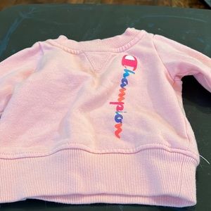 Champion pink 0-3 m sweatshirt